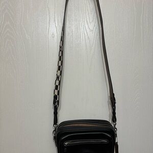Stylish Black Crossbody Bag
